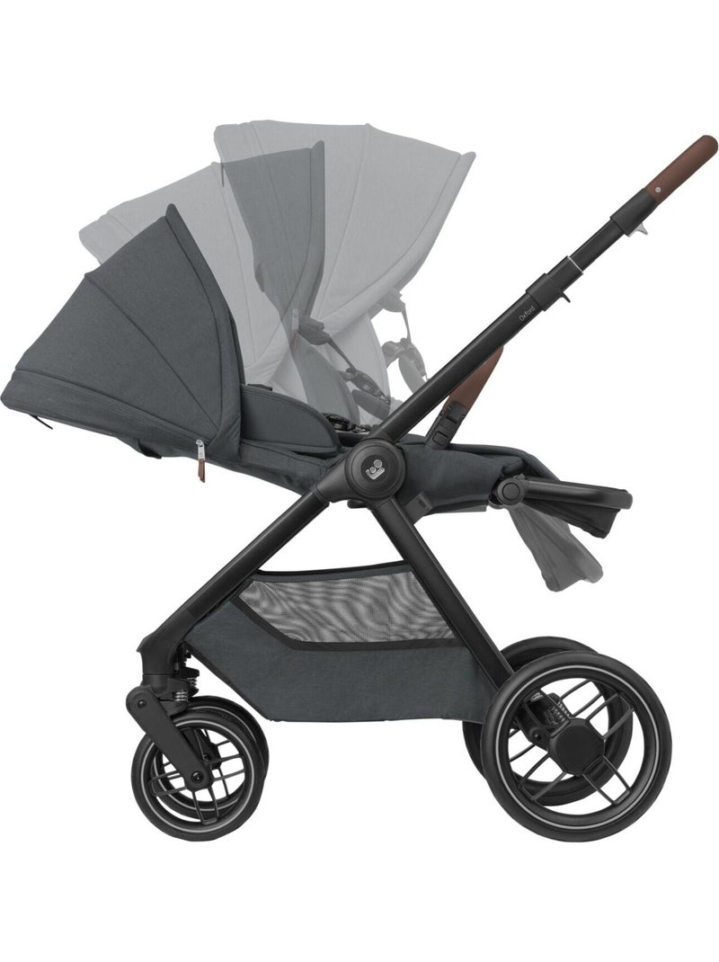 MAXI-COSI cochecito para recién nacido Oxford con capazo Sense Gris oscuro - Kiabi