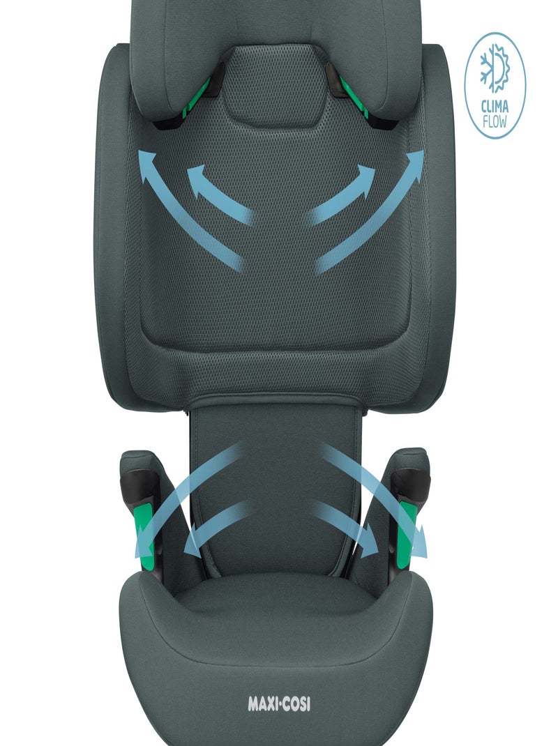 MAXI-COSI silla de coche RodiFix R i-Size, Grupo 2/3, reclinable, Isofix Gris - Kiabi