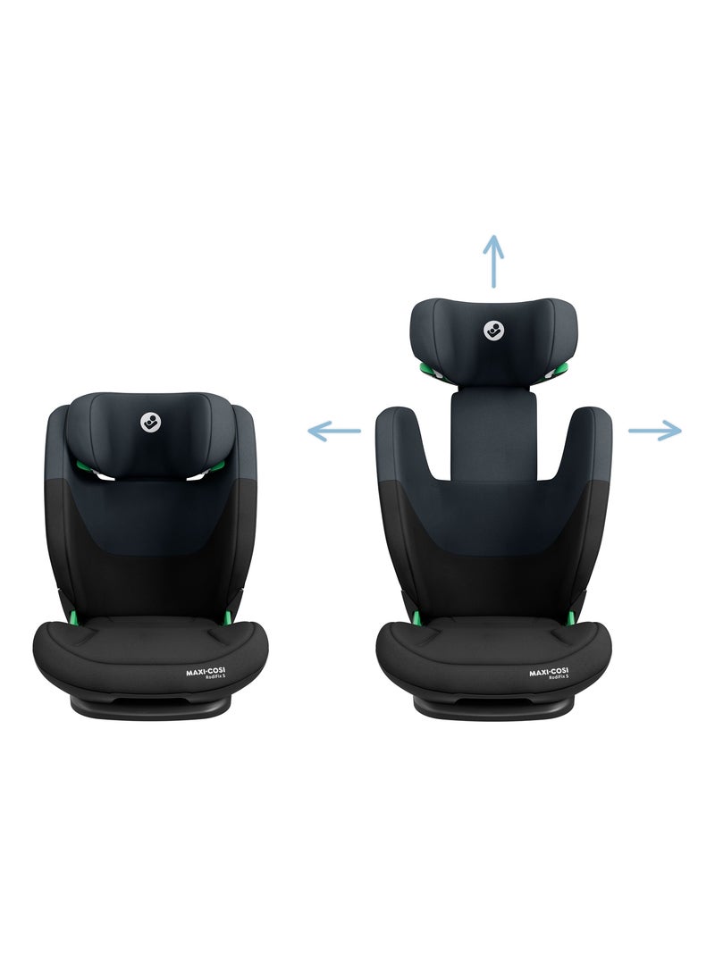 MAXI-COSI silla de coche RodiFix S i-Size, Grupo 2/3, Isofix, reclinable Gris negro negro - Kiabi