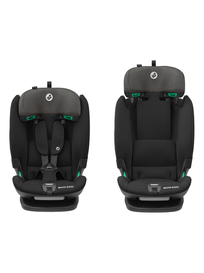 MAXI-COSI Titan Plus i-Size, silla de coche multiedad, 76–150 cm, 15 meses–12 años Negro - Kiabi