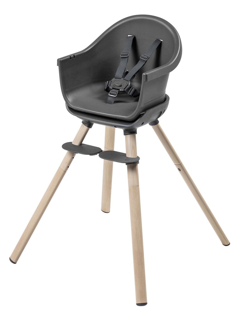 MAXI-COSI trona evolutiva Moa Eco, 8 en 1 (trona/elevador/taburete/escritorio) Gris - Kiabi