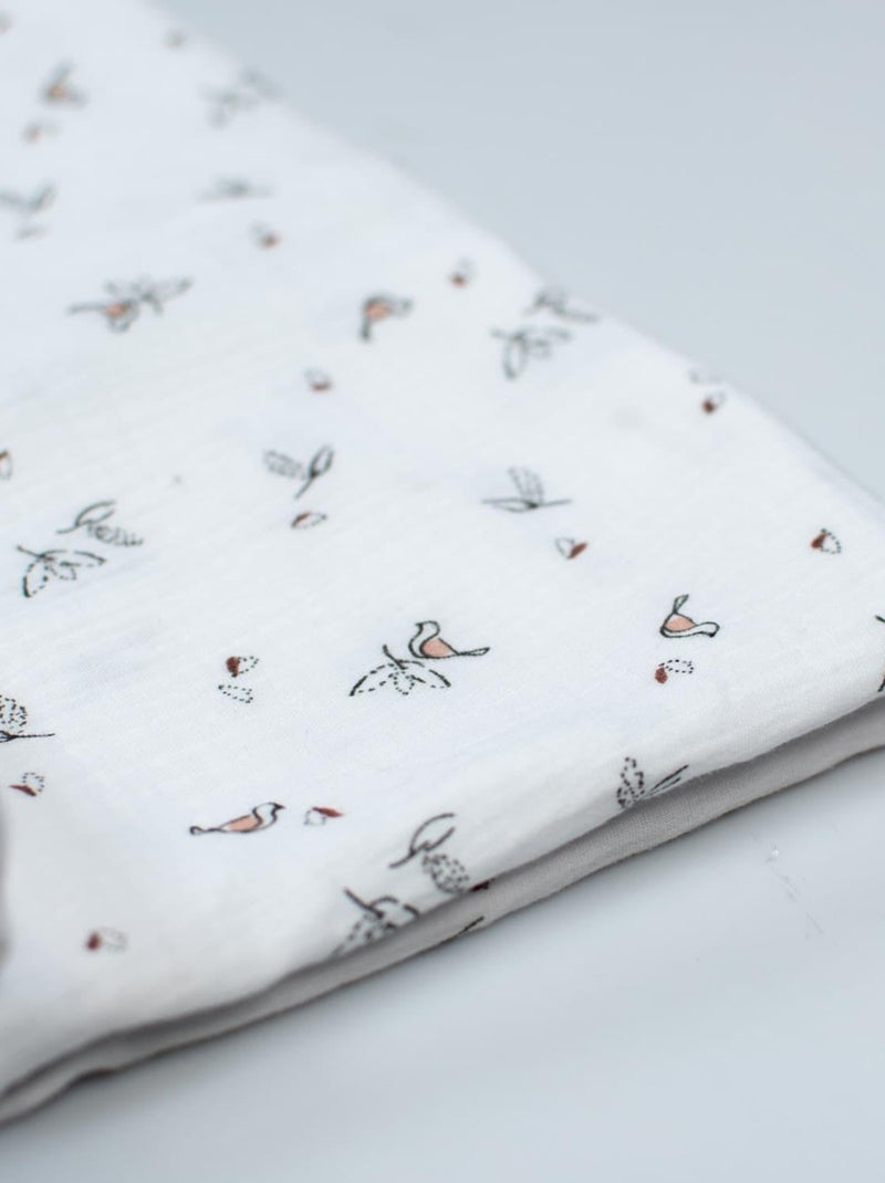 Maxi muselina para bebé de algodón | SEVIRA KIDS Blanco - Kiabi