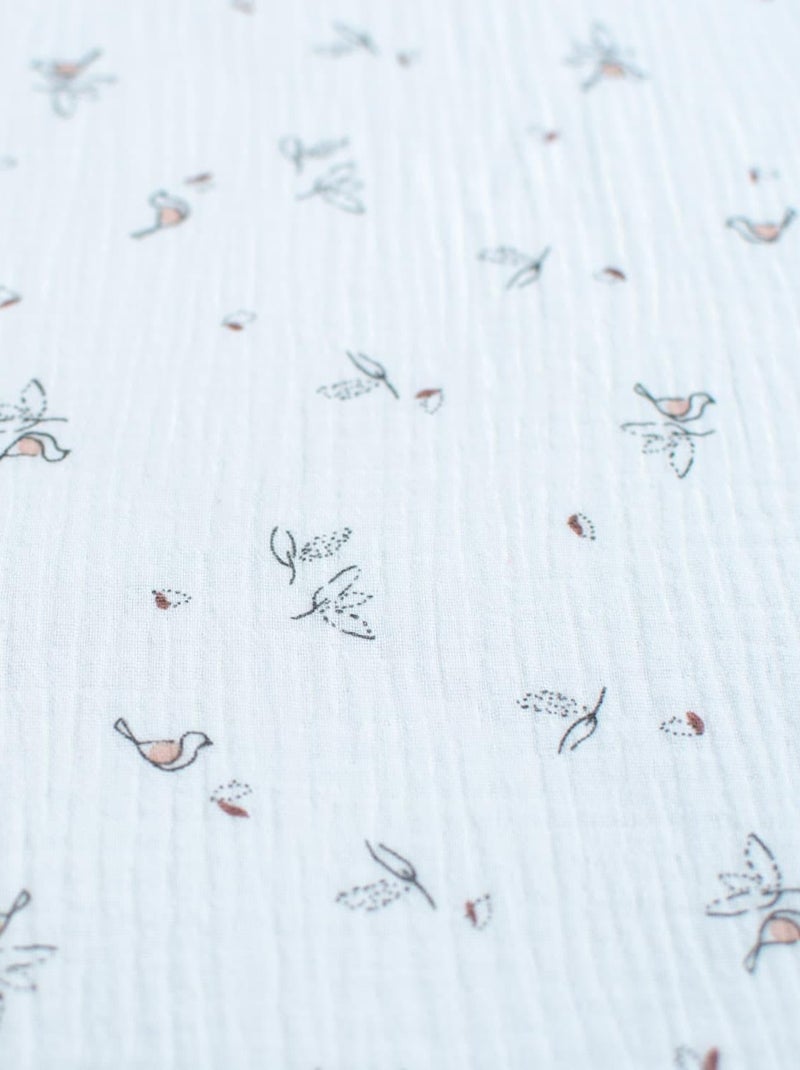 Maxi muselina para bebé de algodón | SEVIRA KIDS Blanco - Kiabi