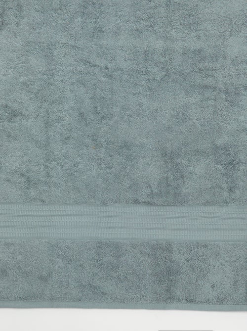 Maxi toalla de baño 90 x 150 cm - Kiabi Maxi toalla de baño 90 x 150 cm - Kiabi