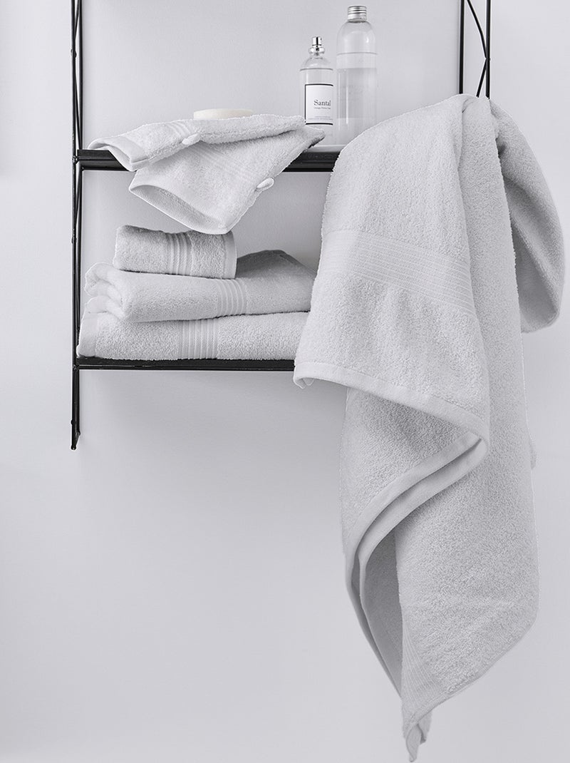 Maxi toalla de baño 90 x 150 cm BLANCO - Kiabi