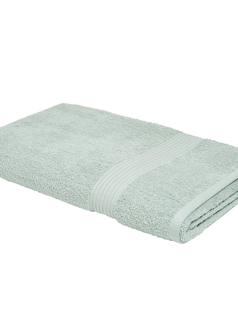 Maxi toalla de baño 90 x 150 cm Verde claro - Kiabi