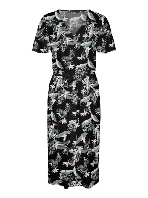 Maxivestido estampado Vero Moda - Kiabi