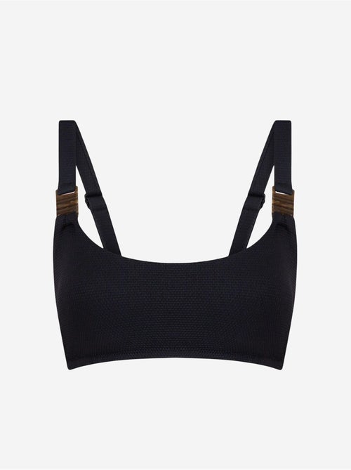 Maya top de bikini con tirantes y detalle de accesorio penti - Kiabi Maya top de bikini con tirantes y detalle de accesorio penti - Kiabi