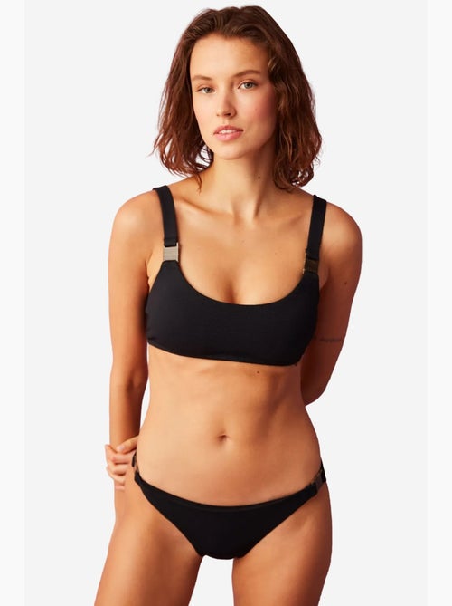 Maya top de bikini con tirantes y detalle de accesorio penti - Kiabi Maya top de bikini con tirantes y detalle de accesorio penti - Kiabi