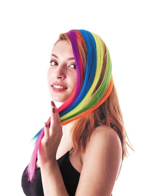 Mechas de clip neón - Kiabi