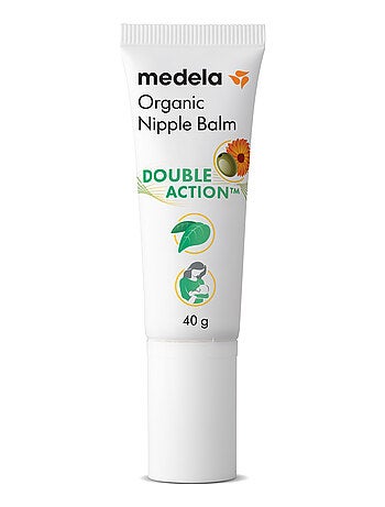 MEDELA - Bálsamo Doble Acción™ BIO para pezones 40 g - Alivia y nutre