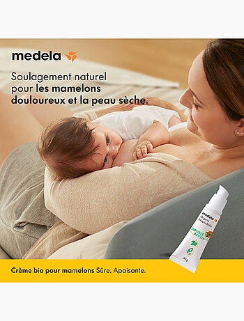 MEDELA - Bálsamo Doble Acción™ BIO para pezones 40 g - Alivia y nutre