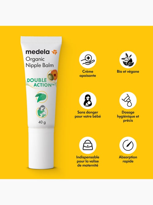 MEDELA - Bálsamo Doble Acción™ BIO para pezones 40 g - Alivia y nutre - Kiabi