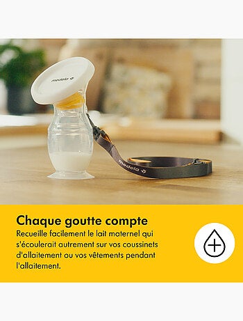 MEDELA - Coletor de leite em silicone - Coletor de amamentação