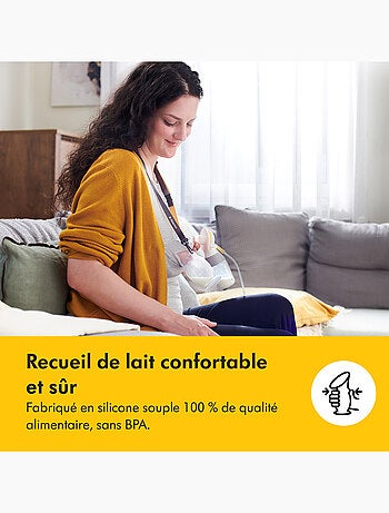 MEDELA - Coletor de leite em silicone - Coletor de amamentação