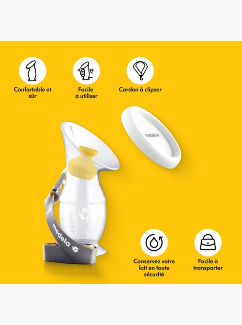 MEDELA - Coletor de leite em silicone - Coletor de amamentação - Kiabi