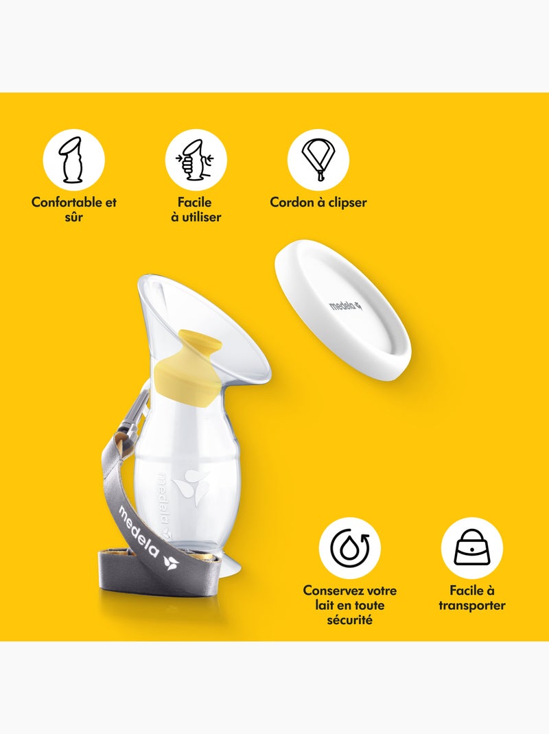 MEDELA - Coletor de leite em silicone - Coletor de amamentação Transparente - Kiabi