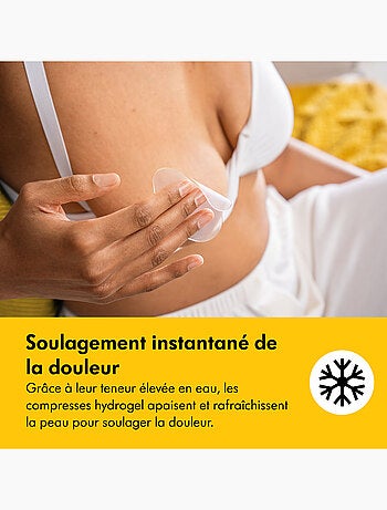 MEDELA - Compresas de Hidrogel - Pack de 4 - Alivio inmediato