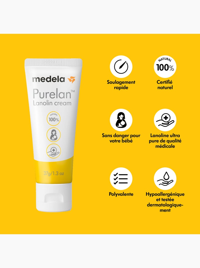MEDELA - Crema de lactancia con lanolina PureLan™ 37 g - Alivia e hidrata Transparente - Kiabi