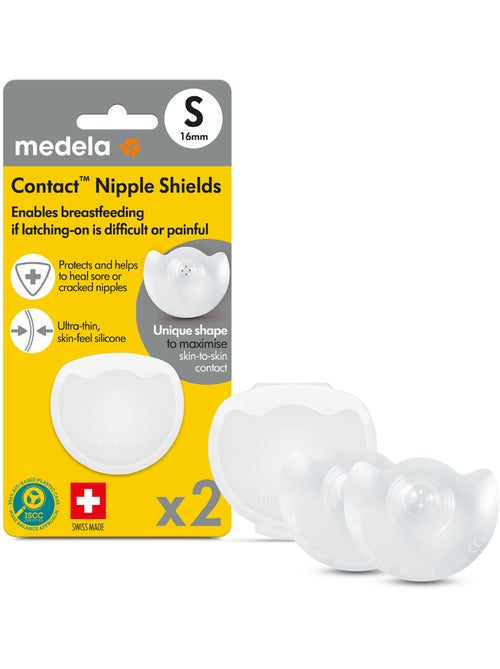 MEDELA - Formas Breast Contact™ Talla L - Confort de lactancia, silicona suave ultrafina, sin BPA. - Kiabi