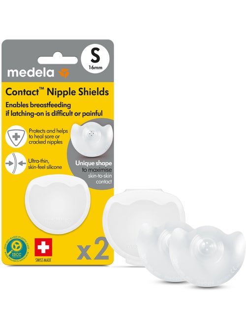 MEDELA - Formas Breast Contact™ Talla S - Confort para la lactancia, silicona suave ultrafina, sin - Kiabi