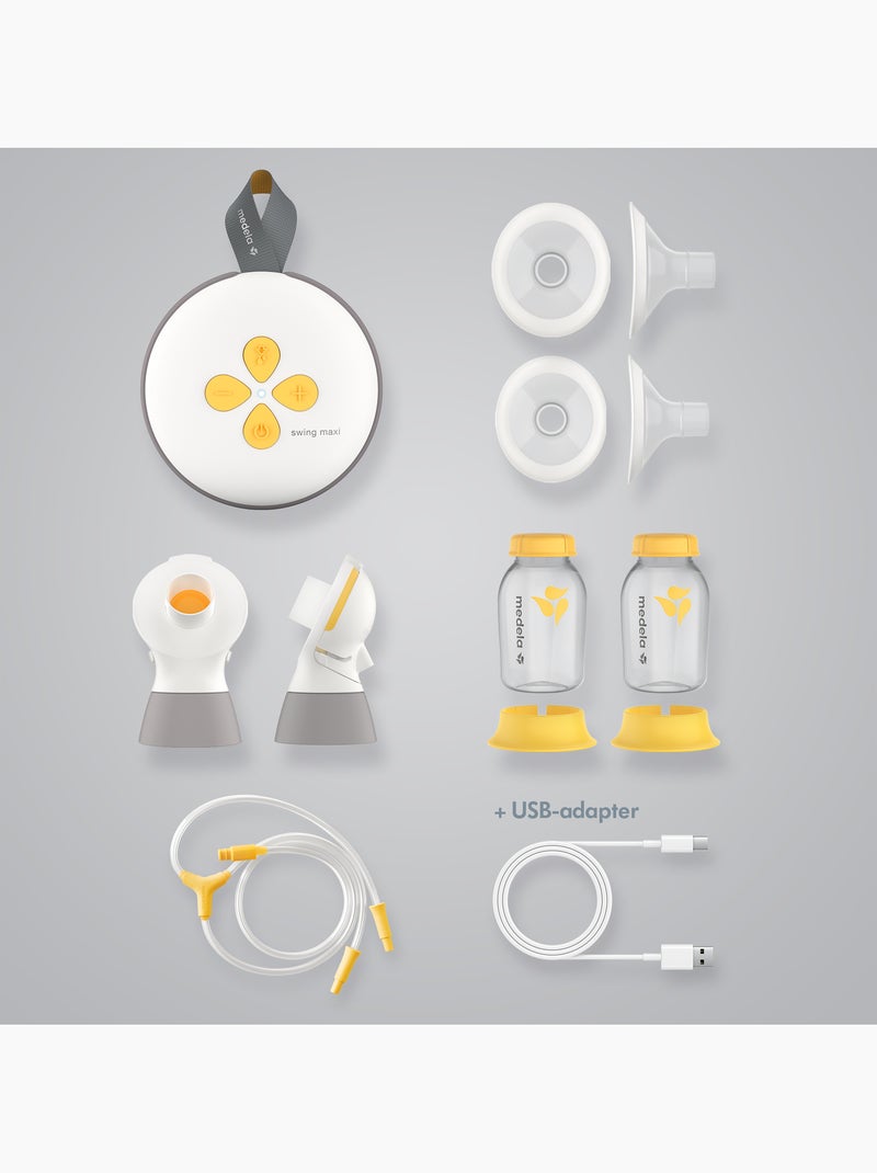 MEDELA - Sacaleches eléctrico doble Swing Maxi RD 21 mm / 24 mm - Extracción rápida Transparente - Kiabi