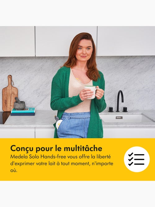 MEDELA - Sacaleches eléctrico simple Solo Hands-Free 24 mm - Compacto e intuitivo - Kiabi