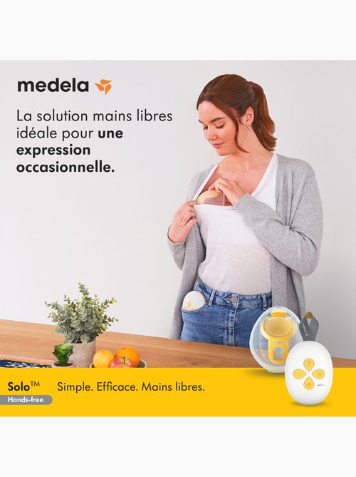 MEDELA - Sacaleches eléctrico simple Solo Hands-Free 24 mm - Compacto e intuitivo - Kiabi