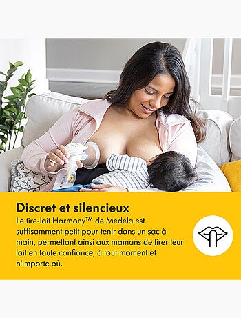 MEDELA - Sacaleches manual Harmony Flex™ - Ergonómico y ligero
