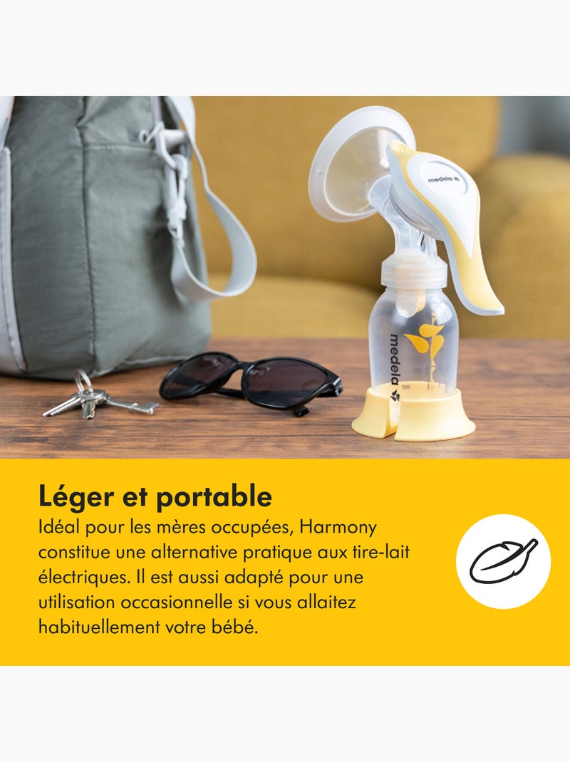 MEDELA - Sacaleches manual Harmony Flex™ - Ergonómico y ligero Transparente - Kiabi