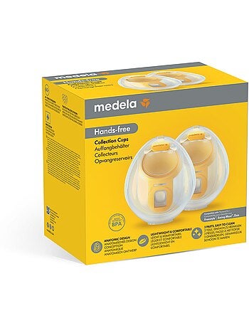 Medela Juego de accesorios manos libres - 2 depósitos, 2 membranas, 1 tubo y 2 pezoneras -