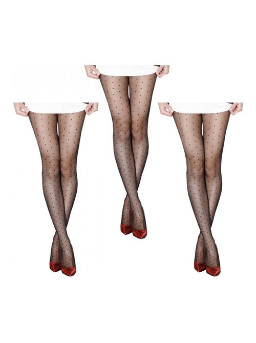 Medias 20D CXL BY CHRISTIAN LACROIX - Pack de 3 - Kiabi Medias 20D CXL BY CHRISTIAN LACROIX - Pack de 3 - Kiabi