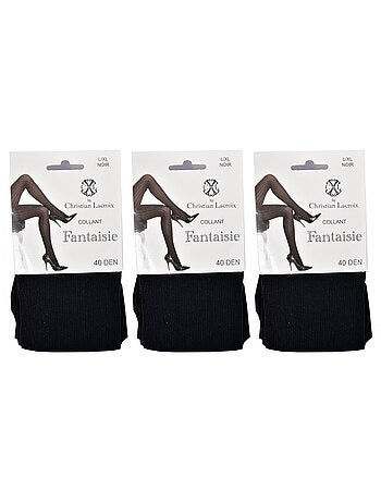 Medias 40D CXL BY CHRISTIAN LACROIX - Pack de 3