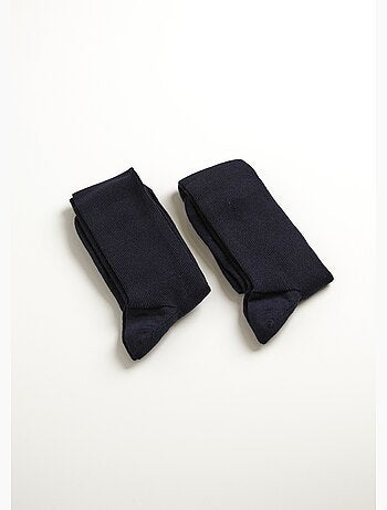 Medias cálidas hasta la rodilla sin compresión - paquete de 2 pares - Afibel