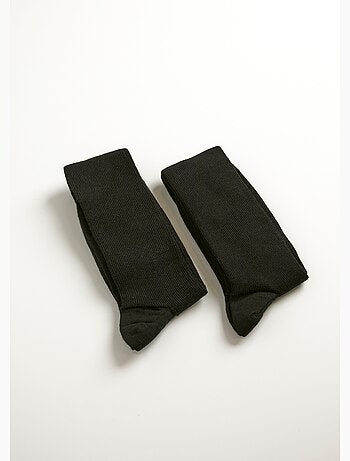 Medias cálidas hasta la rodilla sin compresión - paquete de 2 pares - Afibel