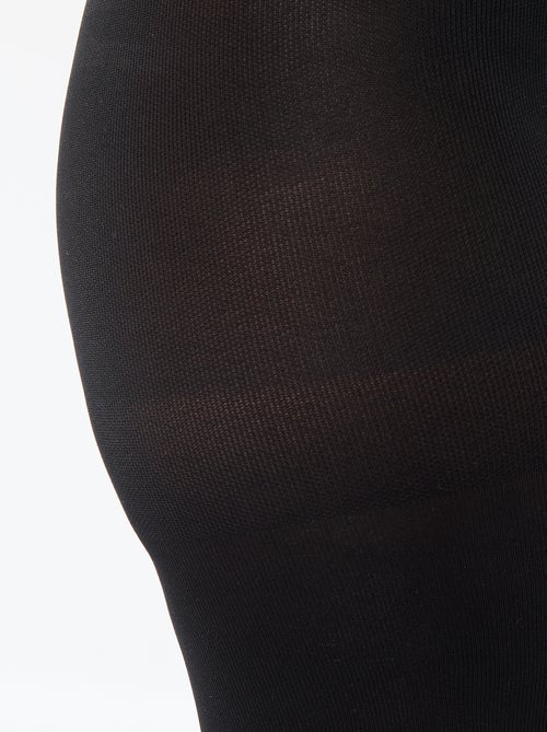 Medias cálidas lisas de 200 deniers - Kiabi