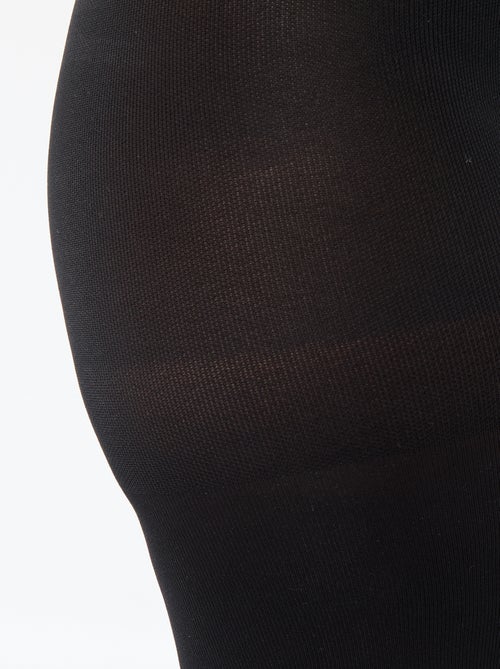 Medias cálidas lisas de 200 deniers - Kiabi