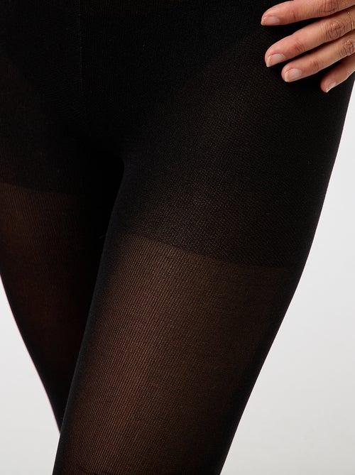 Medias cálidas lisas - Kiabi