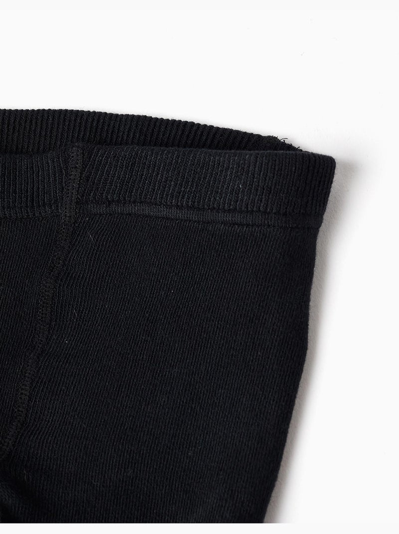 Medias Cardados Antipilling Negro Negro - Kiabi