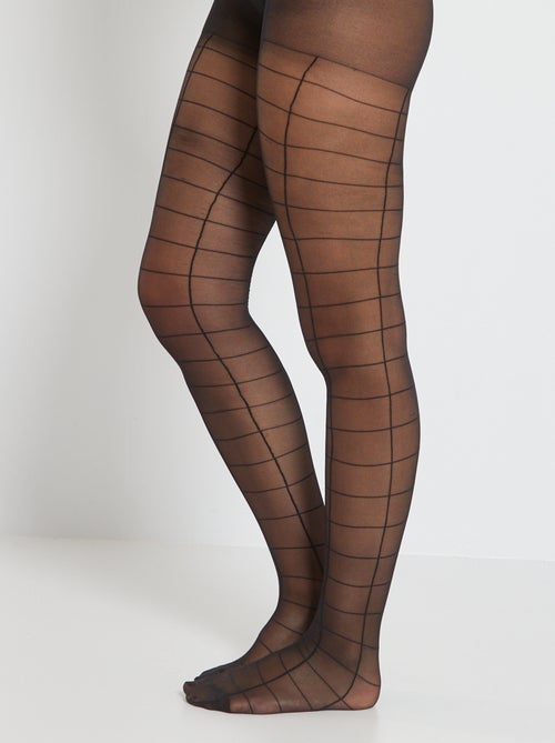 Medias 'DIM' de cuadros - Kiabi