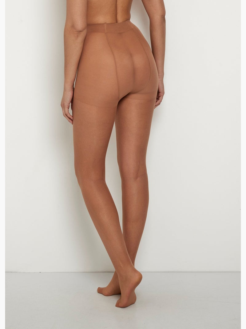 Medias finas transparentes, 20 deniers - AFIBEL Beige - Kiabi
