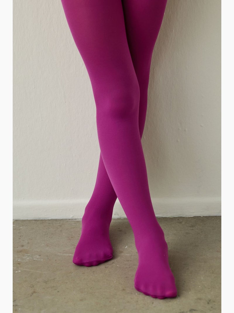 Medias micro infantiles penti Magenta - Kiabi