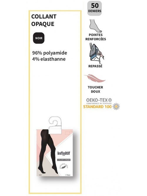 Medias Mujer Confort y Calidad INFINITIF - Pack de 2 - Kiabi Medias Mujer Confort y Calidad INFINITIF - Pack de 2 - Kiabi