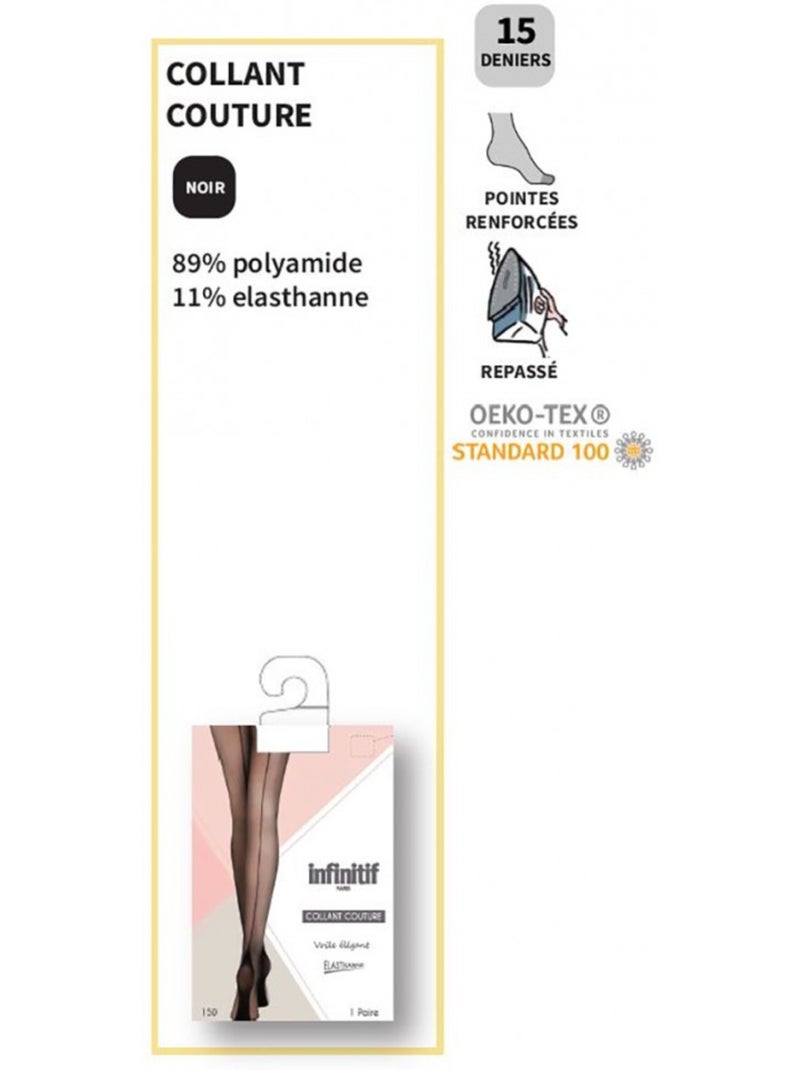 Medias Mujer Confort y Calidad INFINITIF - Pack de 3 Multicolor - Kiabi