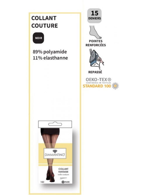 Medias Mujer Confort y Resistencia DIAMANTINO - Pack de 3 - Kiabi Medias Mujer Confort y Resistencia DIAMANTINO - Pack de 3 - Kiabi