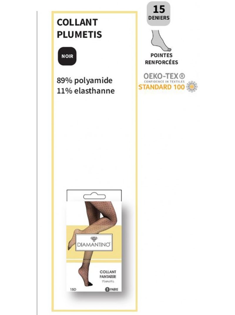 Medias Mujer Confort y Resistencia DIAMANTINO - Pack de 3 Multicolor - Kiabi