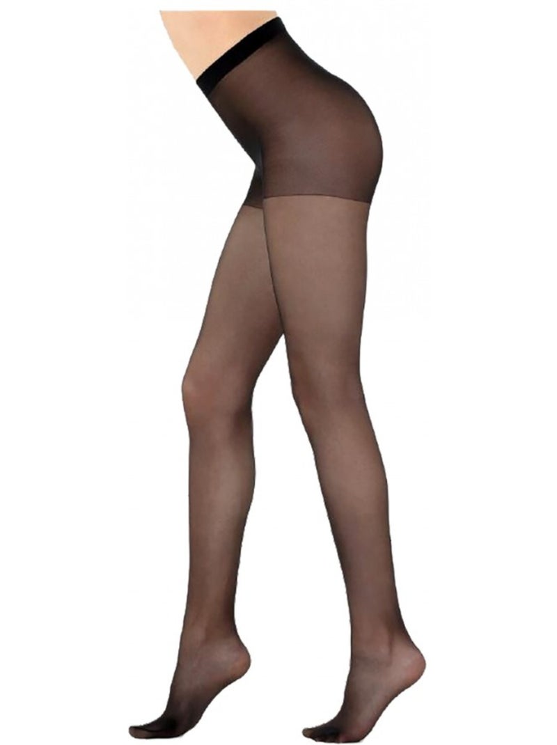 Medias Mujer Confort y Resistencia DIAMANTINO - Pack de 3 Negro - Kiabi