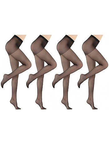 Medias Mujer Confort y Resistencia DIAMANTINO - Pack de 4