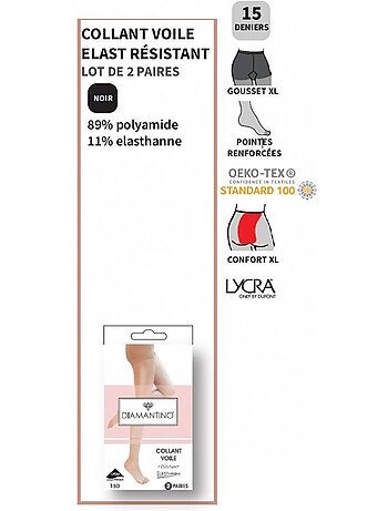 Medias Mujer Confort y Resistencia DIAMANTINO - Pack de 4