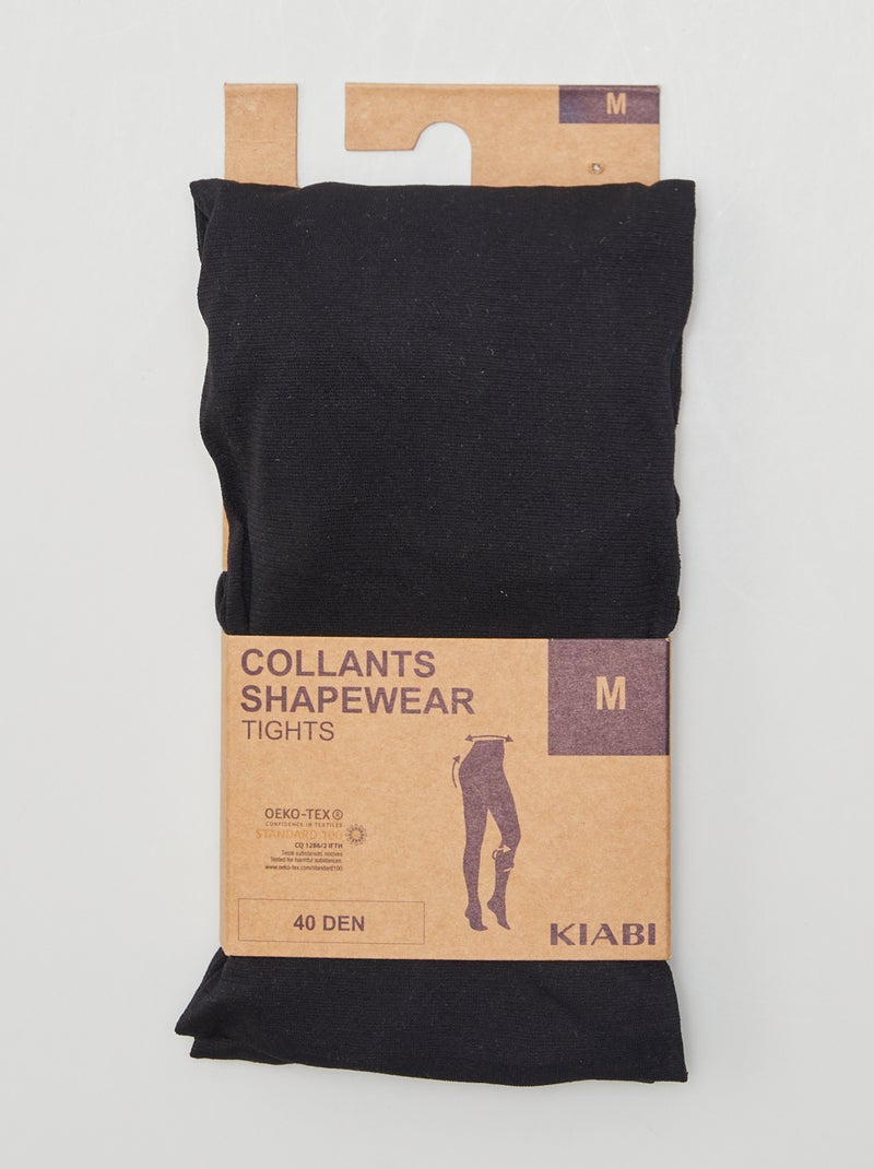 Medias shapewear negro - Kiabi